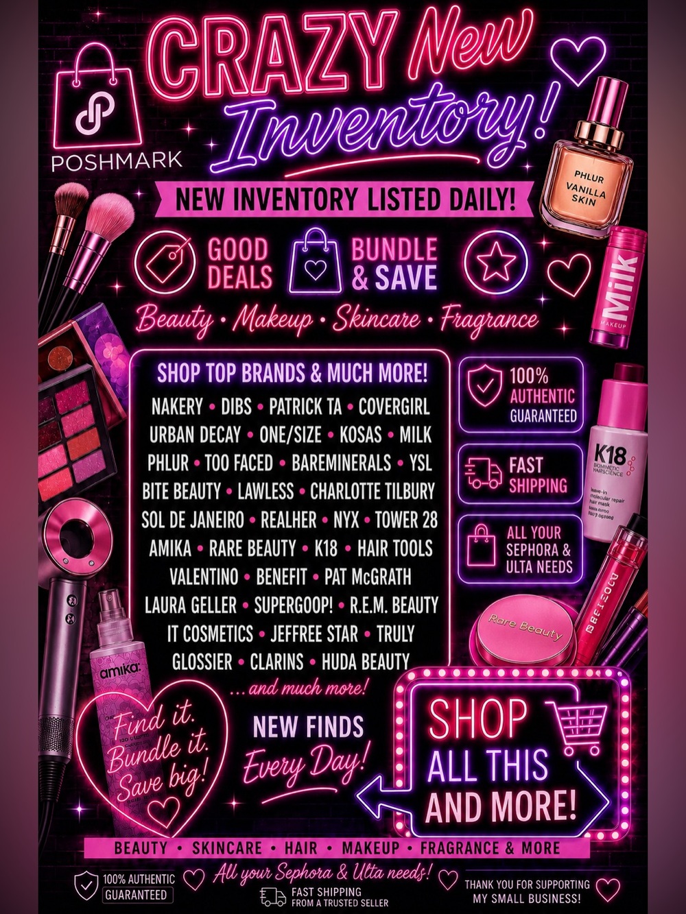 🩷💜🩷LIKE MY FLYER TO BE NOTIFIED WITH ALL NEW INVENTORY DROPS🩷💜🩷💜🩷💜